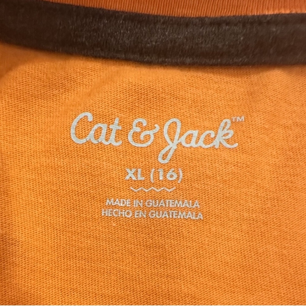 Cat & Jack Glow In The Dark Halloween Shirt, Size‎ XL (16) - Picture 5 of 6